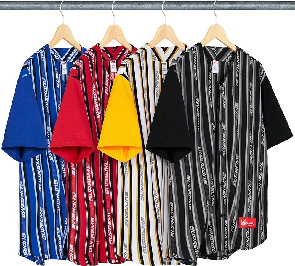 Jacquard Logo Baseball Jersey